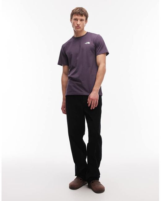 The North Face Blue Evolution Nse Box T-Shirt for men