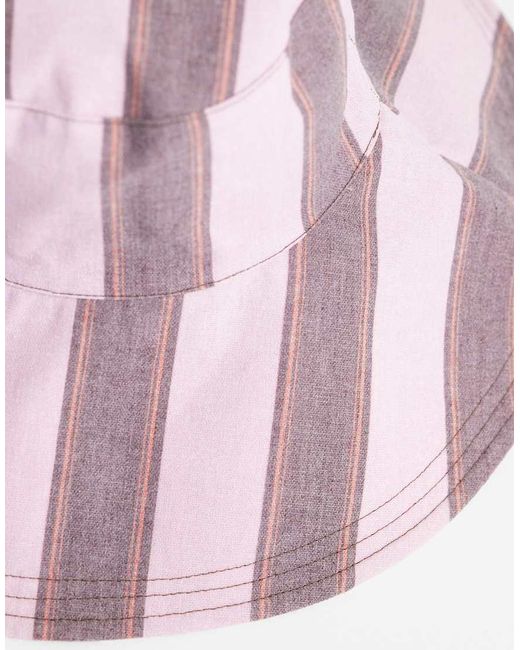 ASOS Pink Reversible Canvas Hat
