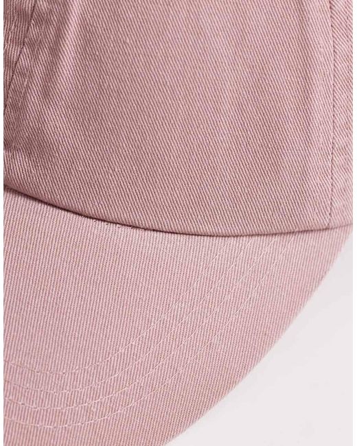 ASOS Baseballpet in het Pink voor heren
