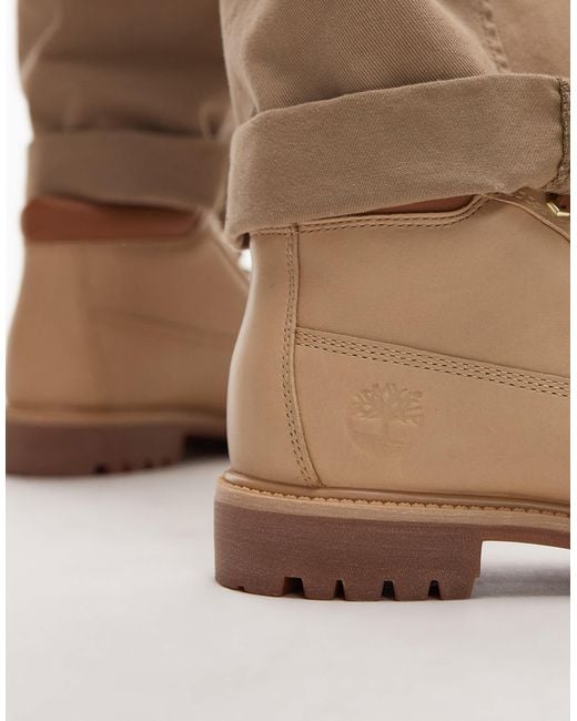 Timberland Natural Mid Lace-up Waterproof Chukka Boot for men