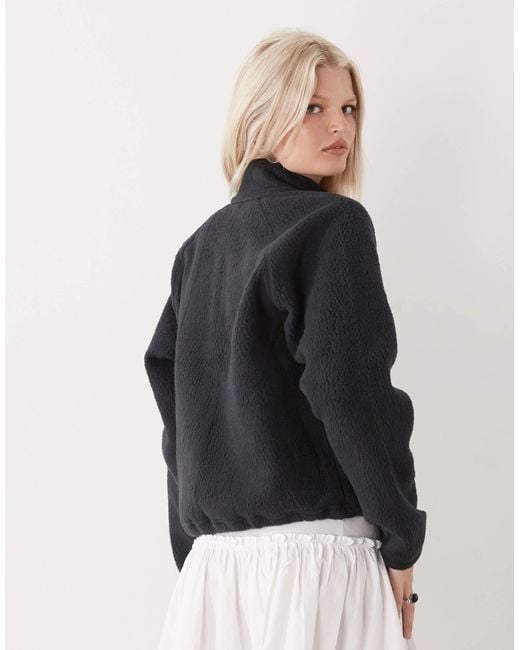 Jasper ridge - polaire texturée à boutons-pression Columbia en coloris Black