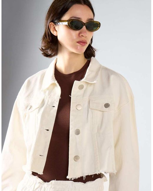 Glamorous White Denim Jacket
