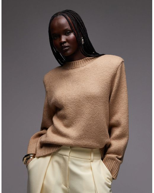 ASOS Brown – ultimate – strickpullover