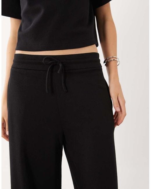 Mango Black Pico Straight Trouser Co-Ord