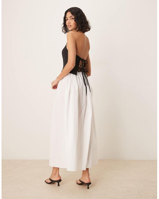 halter waistcoat dress Backless Halter Waistcoat - Burgundy