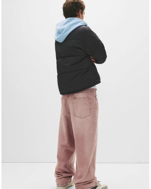 Pull&Bear – stwd – pufferjacke in Blue für Herren