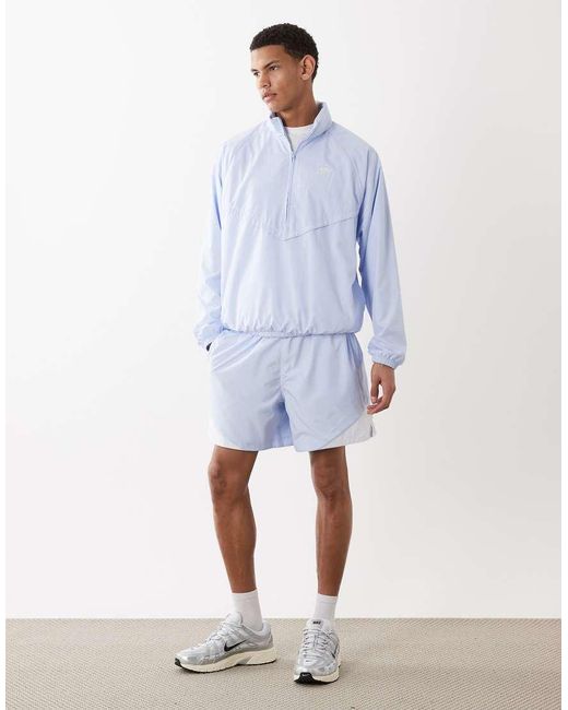 Nike Blue Woven Shorts for men