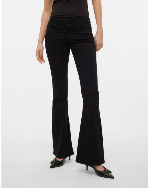 Vero Moda Blue Flared Fit Jeans