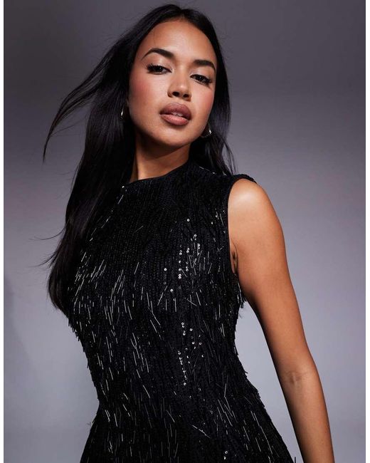 Gomez Bardot Knit Mini Dress - Cerulean