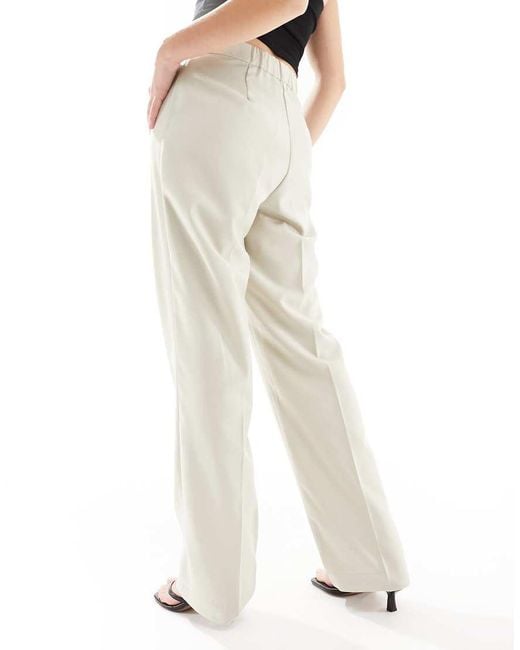 Vero Moda White Rita Relaxed Dad Trouser Co-ord