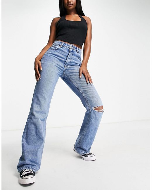Stradivarius Denim Vintage Flare Jean 