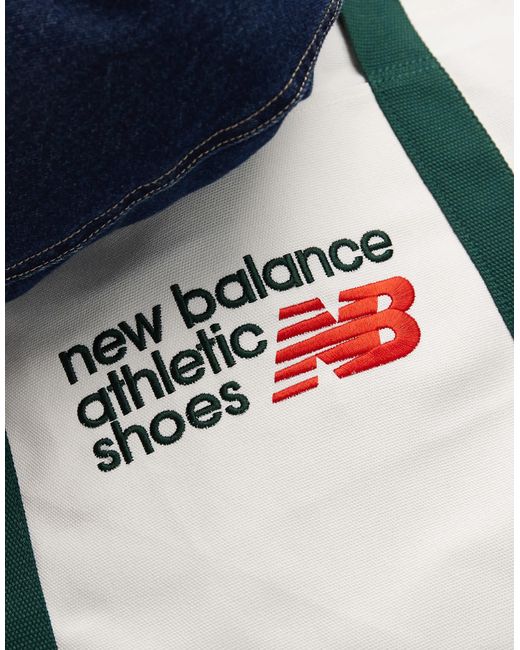 New Balance – tragetasche aus canvas in Blue für Herren