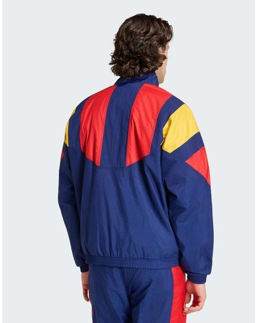 Adidas Originals Blue Spain Eqt Track Top for men