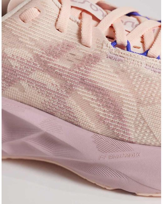 Asics Pink Novablast 5 Running Trainers