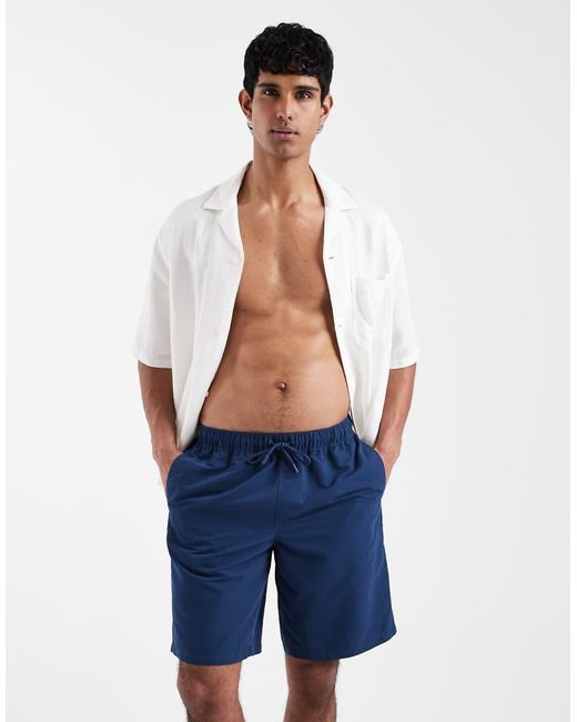 ASOS Blue Swim Shorts for men