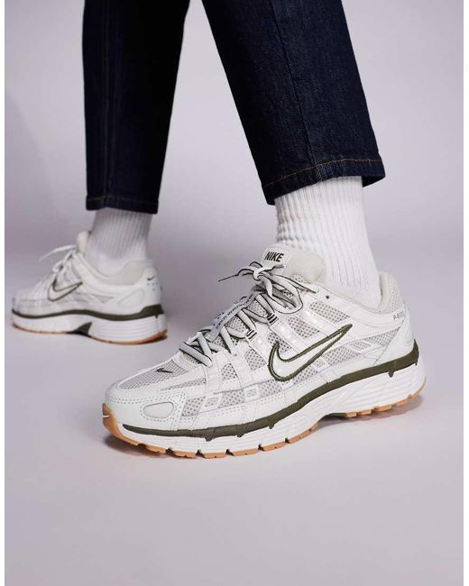 Nike Gray P-6000 Trainers