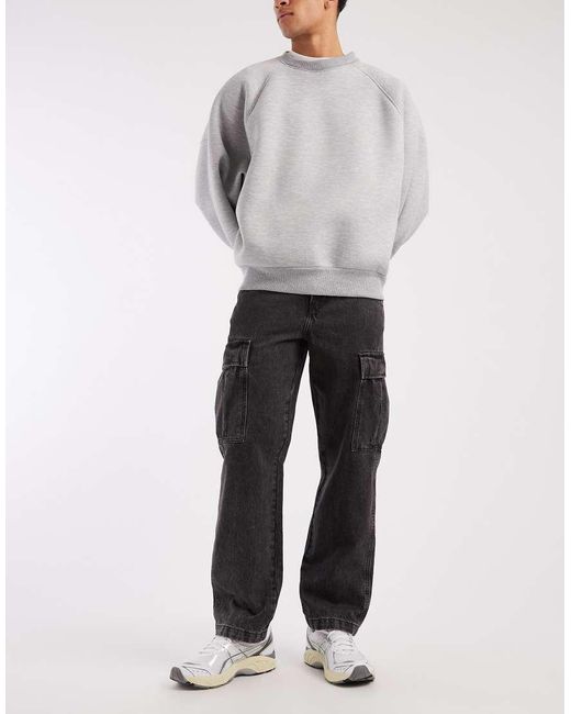 Levi's Gray Xx Cargo Straight Fit Jeans for men