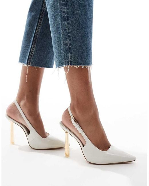 ALDO Blue Marysa Slingback Courts