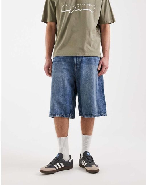 Tommy Hilfiger Blue Theo baggy Denim Shorts for men