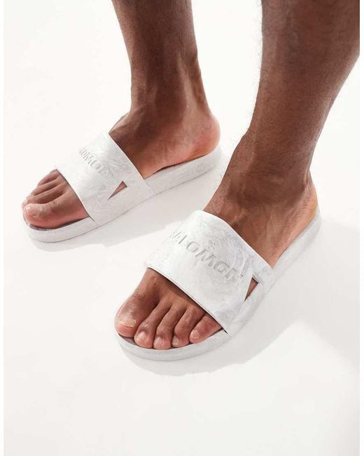 Salomon White Summeride Sliders for men