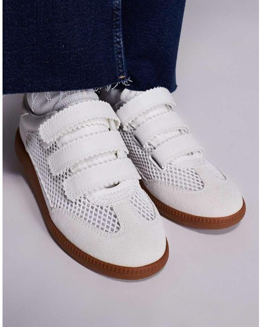 Steve Madden Blue Momentum Velcro Sneakers