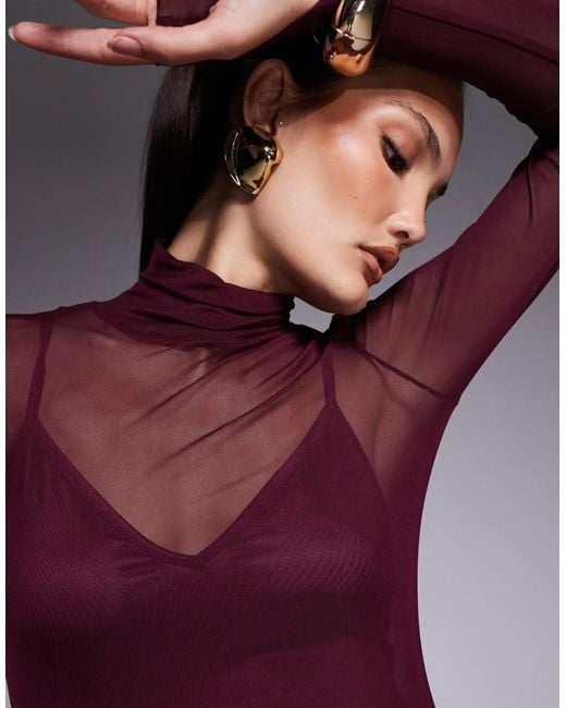 shailene mesh dress AFRM Shailene Mesh Dress in Pink