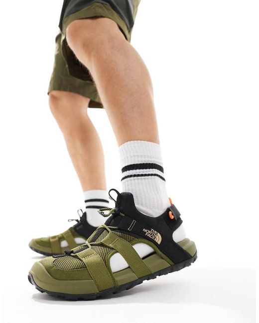 The North Face White Explore Camp Moc Sandal for men