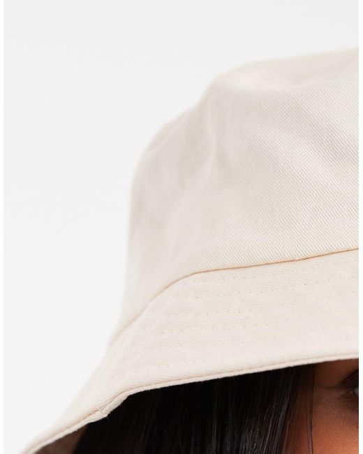 ASOS Brown Cotton Canvas Bucket Hat