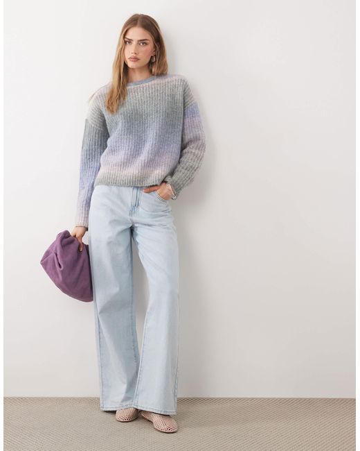 Pull ras Cotton On en coloris Gray