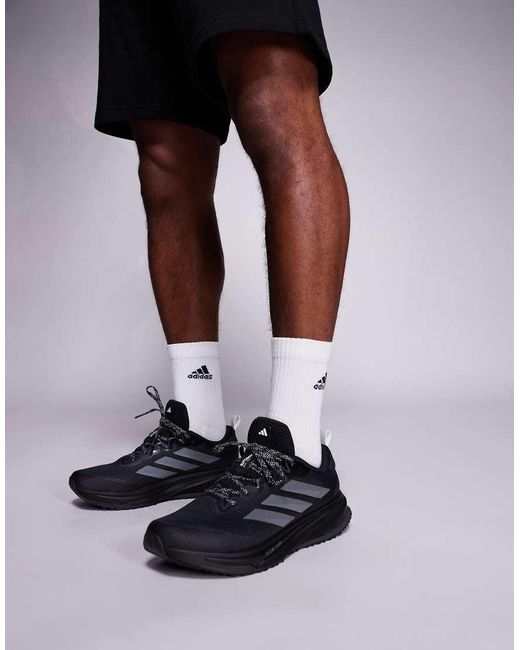 Adidas Originals Black Adidas Running Supernova Rise Atr for men
