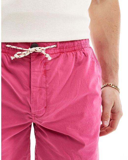 Superdry Pink Walk Shorts for men