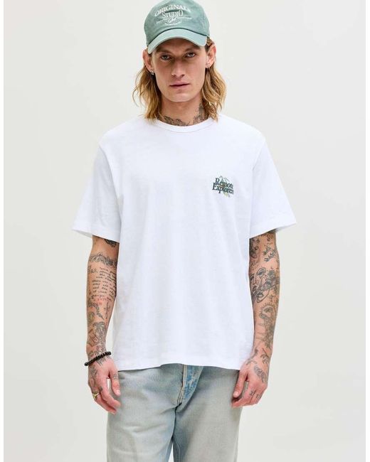 Jack & Jones White T-Shirt for men