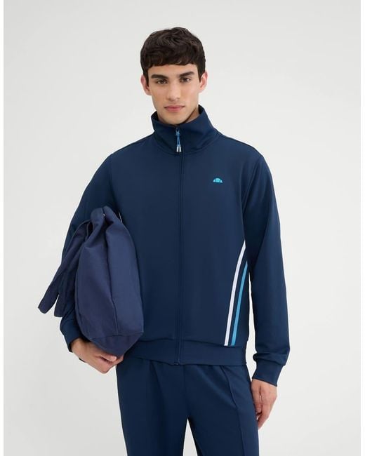 Ellesse Blue Tosciana Long Sleeve Track Top for men
