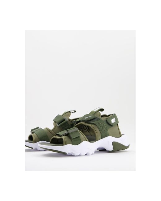 Nike Canyon Hiking - Sneaker-sandalen in het Groen voor heren | Lyst NL