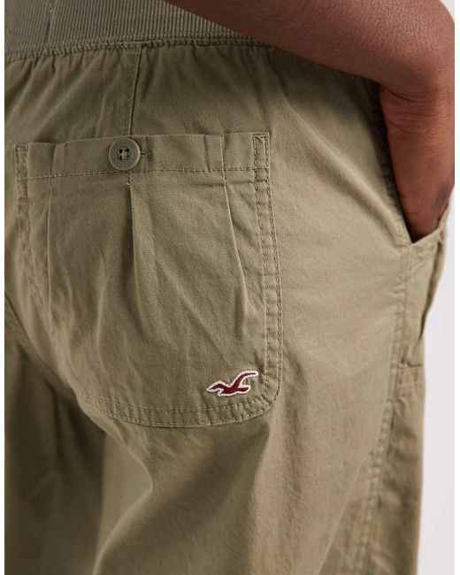 Hollister Green Y2k Low Rise Utility Pull On Pants