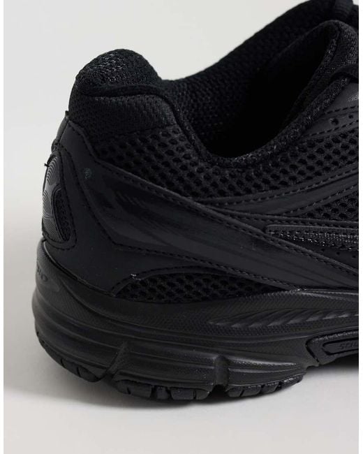 Saucony Black Grid Legacy Trainers