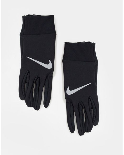 Nike Men's Lightweight Tech Running Gloves in Black for Men | Lyst UK
