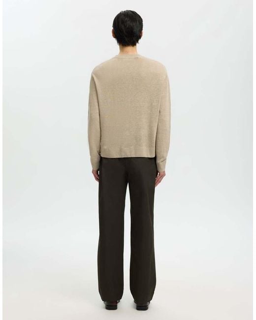 SELECTED Natural Long Sleeved Shirt for men