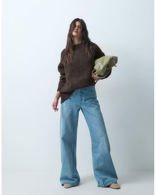 ASOS Brown Oversize-strickpullover