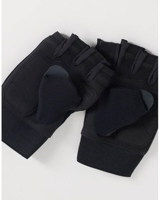 4505 Black Active Fingerless Training Gloves