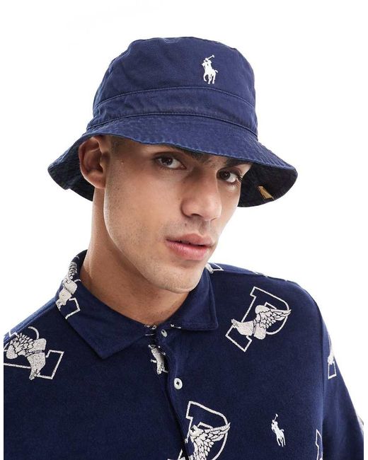 Polo bucket hat mens hotsell