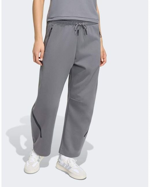 Adidas Originals Gray Adidas Z.n.e. Open Hem Pant