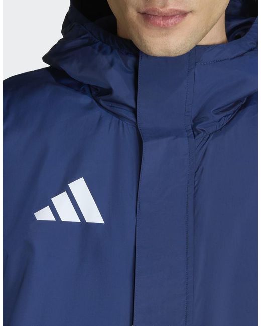 Adidas Originals Blue Entrada26 Stadium Jacket for men