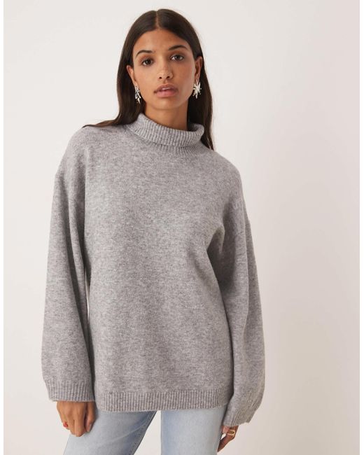 Glamorous Gray – oversize-pullover
