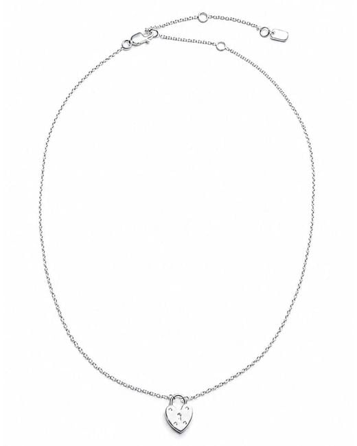 Lauren Ralph Lauren Jewellery White Lauren By Ralph Lauren Jewellery Sterling Heart Lock Pendant