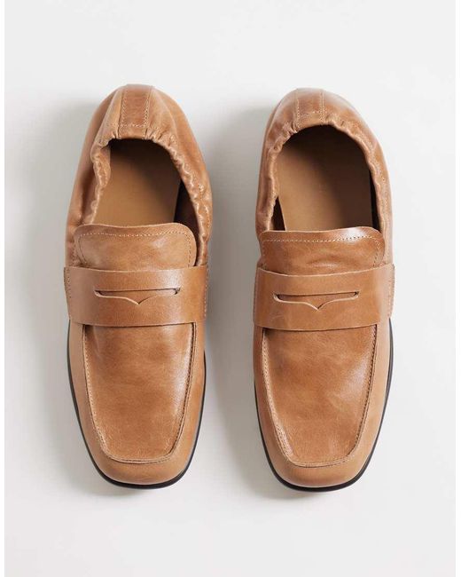 Tony Bianco White Gloria Square Toe Loafers