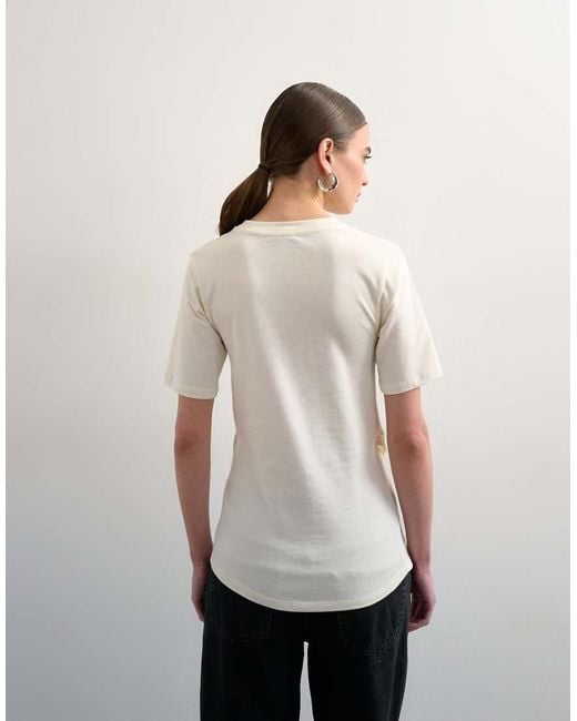 TOPSHOP White Wrap Front Half Sleeves Top