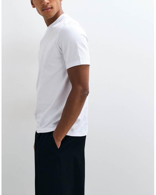 ARKET White 3 Pack Regular Fit T-shirts for men