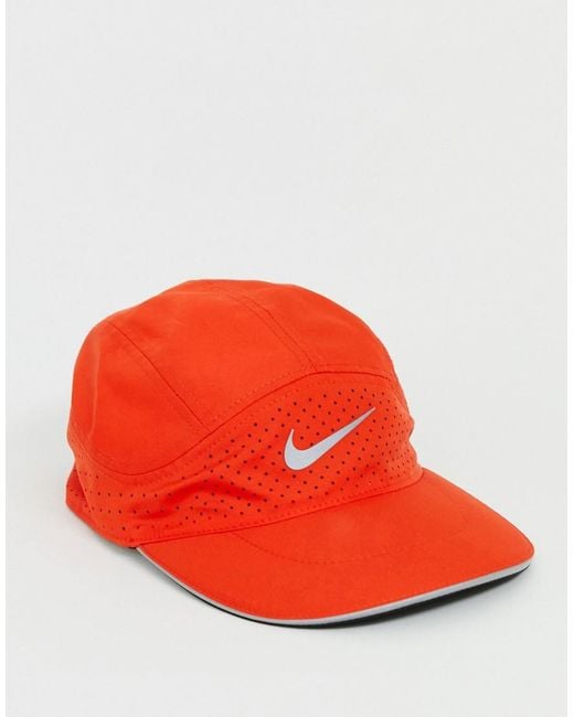 Tailwind Nike Running Visor Mens Nike Aerobill Tailwind Cap In Red