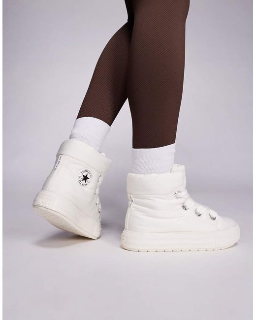 Converse White Chuck Taylor All Star Elements Boots
